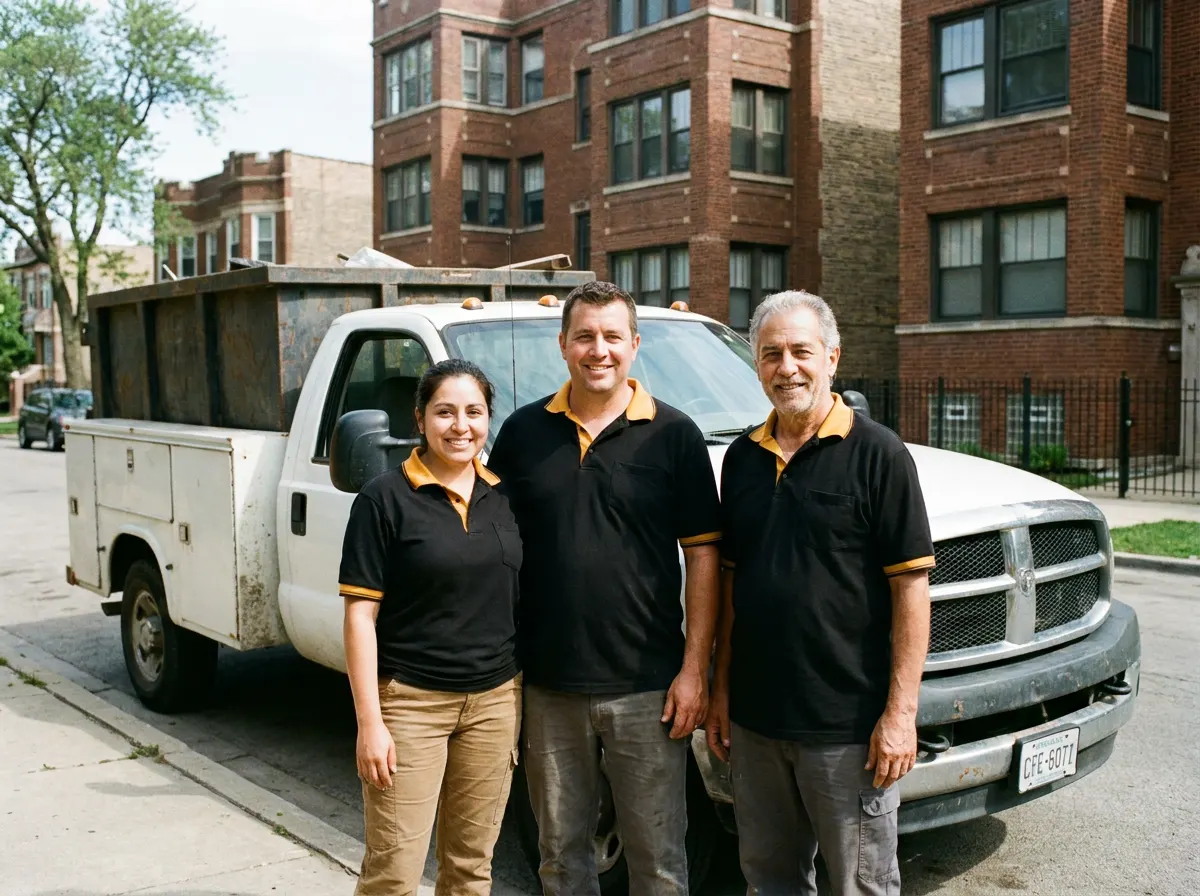 The Pro Haul Dumpster Rental team, dumpster rental in Chicago, IL